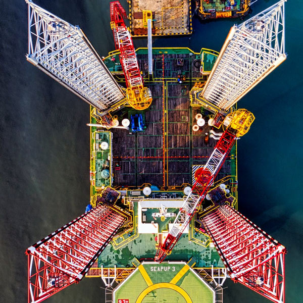 Oil & Gas drone photography and videography